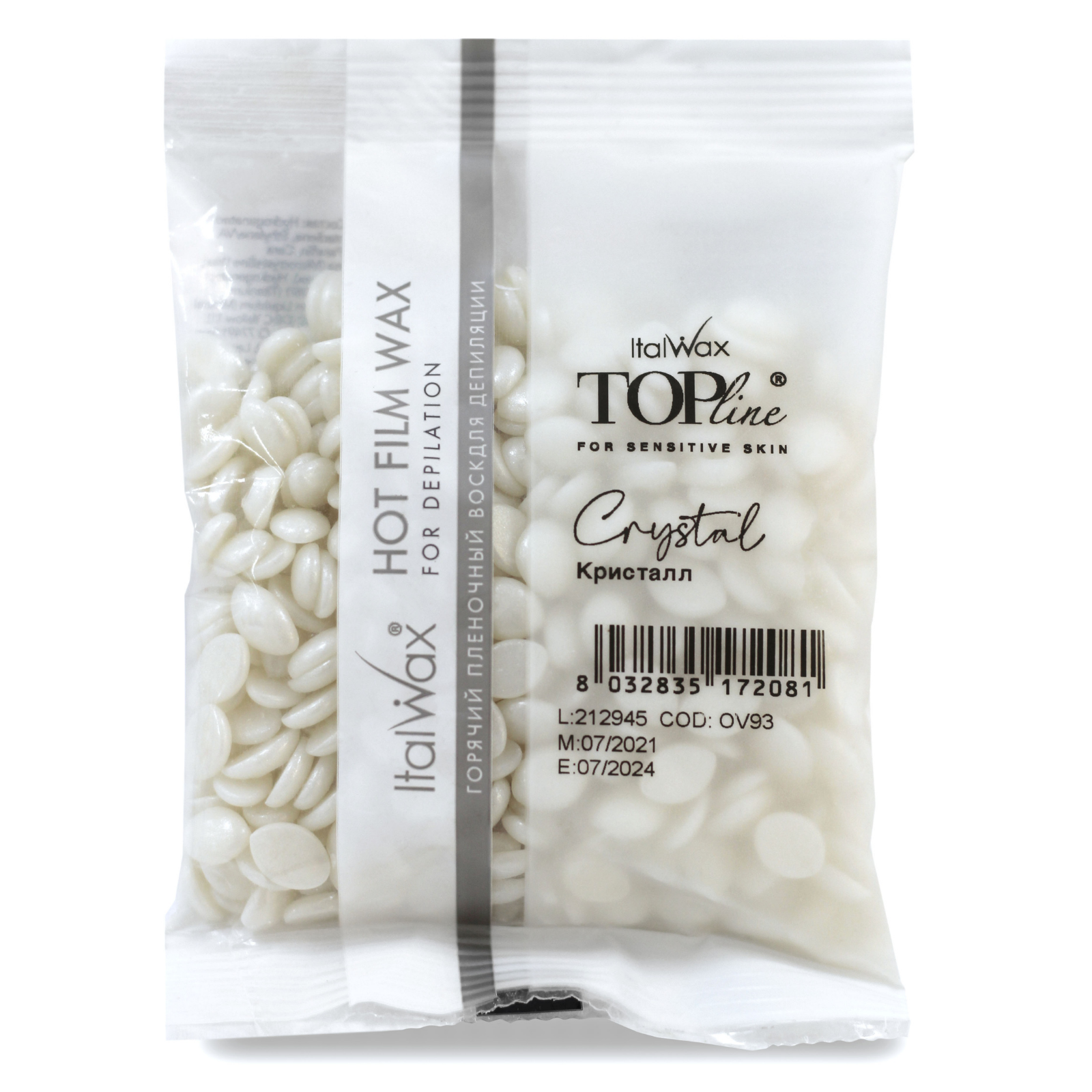 Ceara Elastica Granule 100 gr Cristal Topline Italwax
